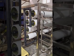 MR-BWRO-25TH RO System Dengan Filmtec Toray Membrane 50-100KW/H PLC Control