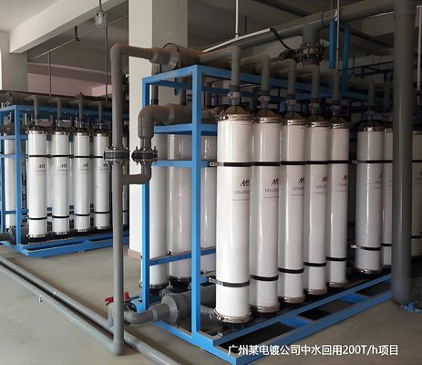 304 Sistem Membran Ultrafiltrasi Baja Rinsing Dengan Tingkat Pemulihan 80%