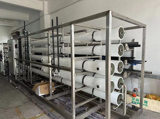 Harga yang bagus Sistem Pengolahan Air Osmosis Balik Baja Rust 380/440V Disesuaikan on line