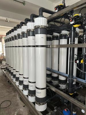 Harga yang bagus Sistem Ultrafiltrasi Membran PVDF Untuk Pengolahan Air Limbah Industri on line