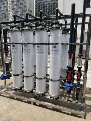 Harga yang bagus UF Pabrik Ultrafiltrasi Teknologi Membran Untuk Pengolahan Air Sungai on line