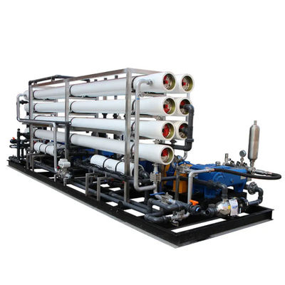 Harga yang bagus Multi Media Filter Sistem Desalinasi Air Laut Siemens S7 Kontrol PLC on line