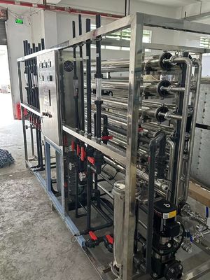 Harga yang bagus Dua Tahap RO EDI Pembangkit Mesin Air Ultra Murni Pasang Baja Berkualitas on line