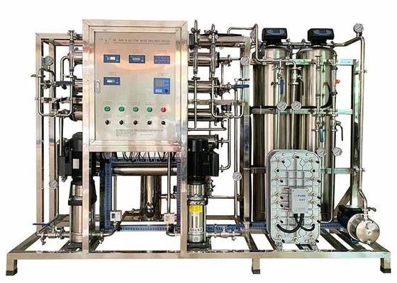 Harga yang bagus Menghasilkan Air Ultra Murni Sistem EDI 1-50m3 Per Jam Kapasitas 5-15kw on line