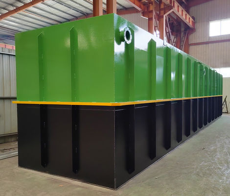 Harga yang bagus Pabrik Pengolahan Air Limbah MBR Hitam / Abu-abu AAO 5-20KW on line