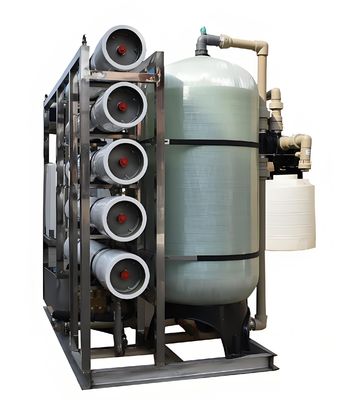 Harga yang bagus Duplex Steel 2205 Sistem Desalinasi Air Laut Siemens PLC Control 100-1000M3/Hari on line