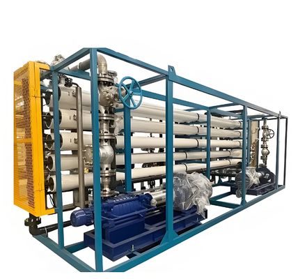 Harga yang bagus Siemens S7 PLC Electric Control Sistem RO Air Laut Dengan Membran Filmtec Ro on line