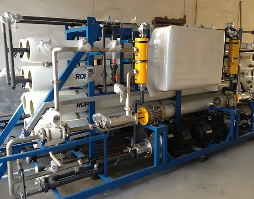 Harga yang bagus Danfoss / Grundfos Pompa Sistem Desalinasi Air Laut Dengan Tekanan Operasi 6,5Mpa on line