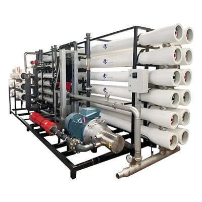 Harga yang bagus 99.5% Tingkat Penghapusan Air Garam Pembangkit Osmosis Reverse Dengan Katup Kontrol Otomatis on line