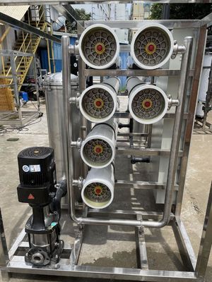 Harga yang bagus PLC Control Thin Film Nano Filtration System 10-100M3/H Kapasitas on line