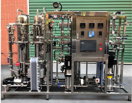 Harga yang bagus 2m3/Hr Kapasitas EDI Sistem Air Bersih Dengan Siemens S7 PLC on line