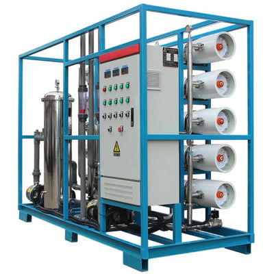 Harga yang bagus Sistem Nanofiltrasi Skid Pemurnian Air Kota 10-100 M3/Hr on line
