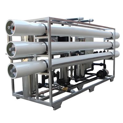 Harga yang bagus Siemens S7 PLC Pembangkit RO Air Berasal 500-5000ppm Dengan Tingkat Penolakan 98% on line