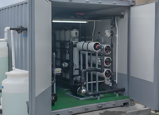 Harga yang bagus Sistem filter osmosis terbalik air asin / garam 15-65kw on line