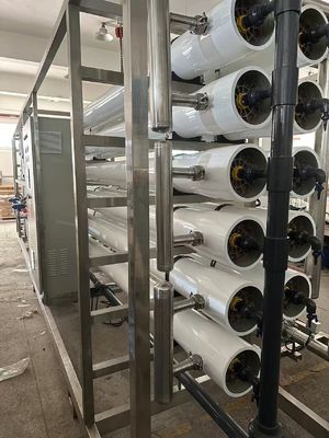 Harga yang bagus FilmTec Membrane Air Purification System 50-100kw/jam Siemens PLC Control on line