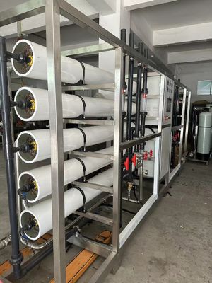 Harga yang bagus 50-1000 M3/Hari Sistem RO Air Berasal Tingkat Penolakan Garam 98% on line