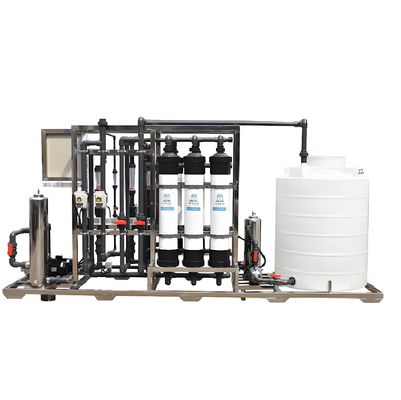 Harga yang bagus Sistem Pembersihan Air Ultrafiltrasi Industri 500kg Pengolahan Pra dengan Tingkat Pemulihan 80-90% on line