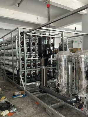 Harga yang bagus 500-10000 ppm Air Pakan Air Garam Air Berasal Sistem Reverse Osmosis Untuk Industri on line