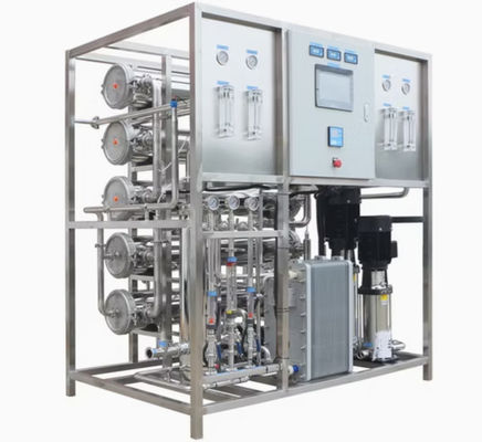 Harga yang bagus Sistem Pengolahan Air EDI Lanjutan dengan Pompa Grundfos/CNP dan Kontrol Listrik PLC Siemens S7 on line