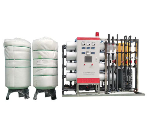 Harga yang bagus Pembersihan air yang dapat diandalkan Sistem reverse osmosis komersial Dengan pasokan listrik 380V / 50Hz on line