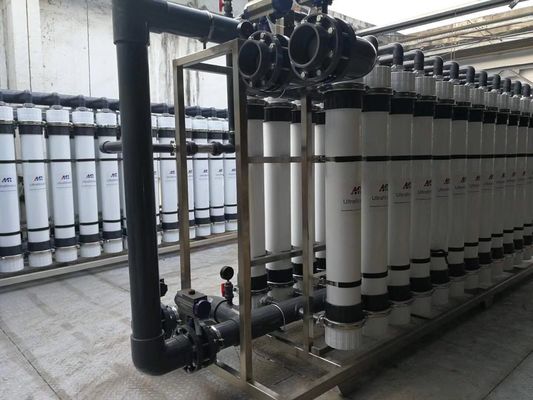 Harga yang bagus 99% Tingkat Penghapusan Kebusukan Sistem Ultrafiltrasi dengan Kapasitas 100m3/jam dan Pra-pengolahan UF Proses Pengolahan on line