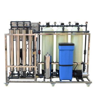 Harga yang bagus Commercial RO System with PLC+Touch Screen Control SS304/316 Construction and Auto Membrane Flushing for Water Treatment on line