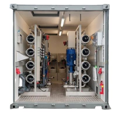 Harga yang bagus Mobile Type Reverse Osmosis Plant with 25m3/hour Capacity and RO Membrane MR-BW-8040 for Commercial Water Treatment on line