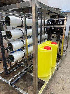 Harga yang bagus Peralatan Nanofiltrasi Film Ringan 10-100 M3/H Dengan Sistem Kontrol PLC on line