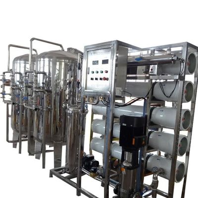 Harga yang bagus Tingkat Penolakan Garam 98% Sistem RO Air Laut Industri 500-1000 M3/Hari on line