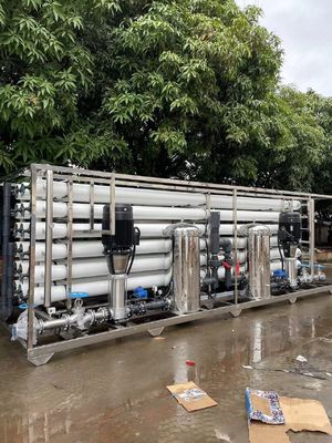 Harga yang bagus Siemens S7 PLC 5 Stage RO System Dengan Tingkat Pemulihan 50 ~ 65% on line
