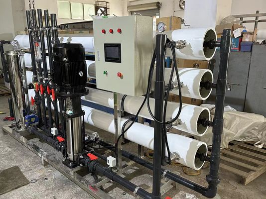 Harga yang bagus Siemens S7 PLC dikendalikan Sistem RO Industri Untuk air kota on line