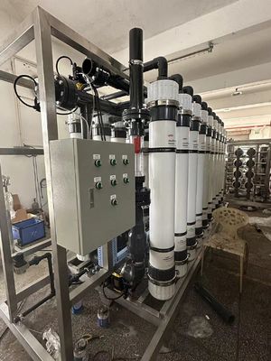 Harga yang bagus 99.99% Sistem Ultrafiltrasi Aliran Tangensial Dengan Kapasitas 10-100 M3/H on line