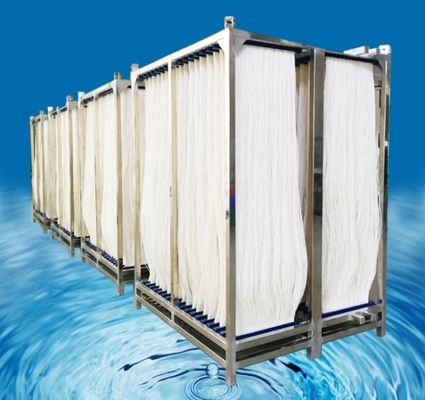Harga yang bagus Membran MBR Serat Keruh Dengan Bahan PVDF Tekanan Kerja 0.02-0.04MPa on line