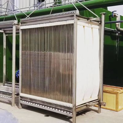 Harga yang bagus Membran PVDF Serat Kerongkongan Tahan Kimia Untuk Pengolahan Air Limbah on line