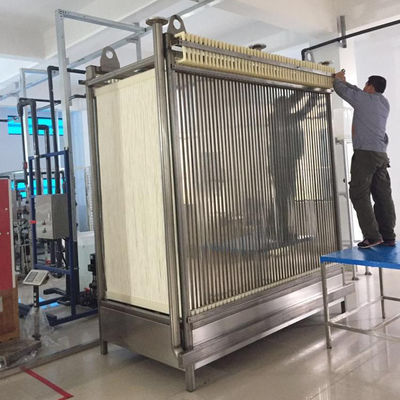 Harga yang bagus Bioreaktor Serat Membran Kerongkong PVDF Untuk Peningkatan Resistensi Kimia on line