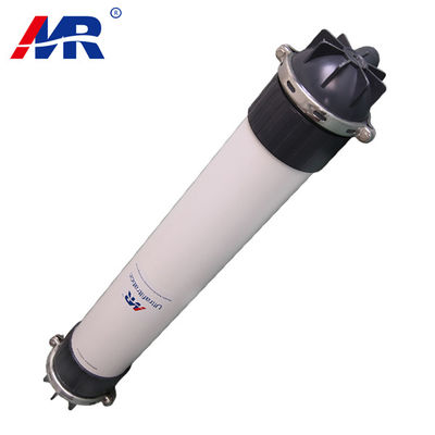 Harga yang bagus Membran Ultrafiltrasi 8 inci 51m2 PVDF Material 0.02um Ukuran pori on line