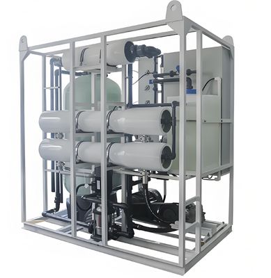 Harga yang bagus 100-1000M3/Hari Sistem Pengolahan Air Garam Dengan Baja Duplex 2205 on line