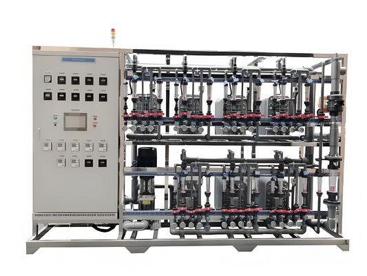Harga yang bagus Grundfos / CNP Pompa EDI Sistem UPVC / SS304 Fitting 1-50m3 Per jam Kapasitas on line
