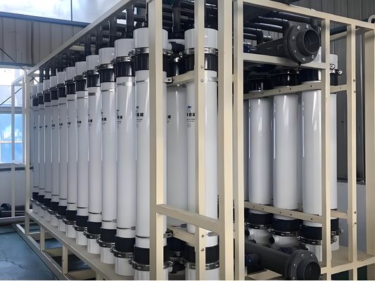 Harga yang bagus Sistem Ultrafiltrasi SS304/PVC Dengan 80% Pemulihan Dan 99,99% Penghapusan SS on line