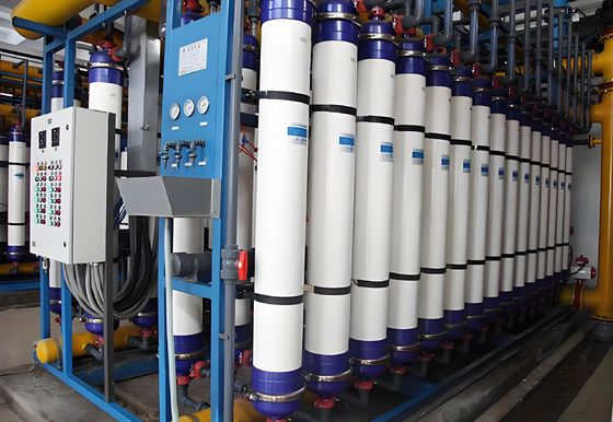 Harga yang bagus SS304 / PVC Ultrafiltrasi Sistem Air Minum Untuk Aplikasi Industri on line