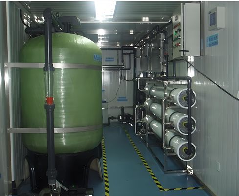 Harga yang bagus 15-65kw Sistem RO Pengolahan Air Murni dengan Penolakan Pemulihan 50-70% on line