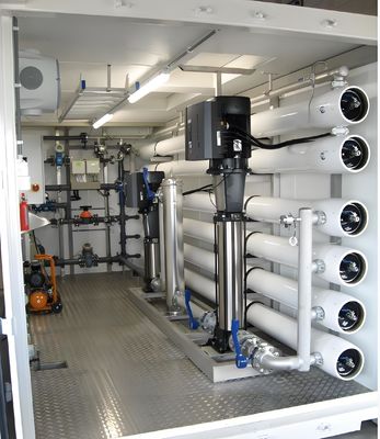 Harga yang bagus Vontron Containerized RO System Dengan Media Filter atau Ultrafiltrasi Pra-pengolahan on line