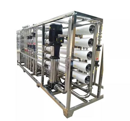 Harga yang bagus Morui 15m3 Two Stages High Salt Rejection Reverse Osmosis Plant with 15000L/Hour Capacity and Stainless Steel 304/316 Construction on line